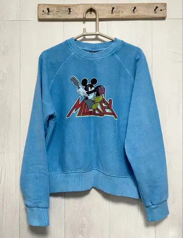 시착만 한 상품 로리즈팜 Disney 래글런 기모 트레이닝복