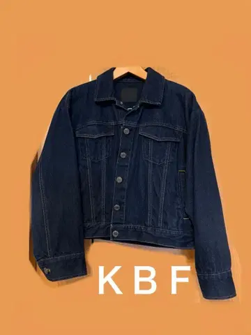 KBF 다크 블루 데님 자켓