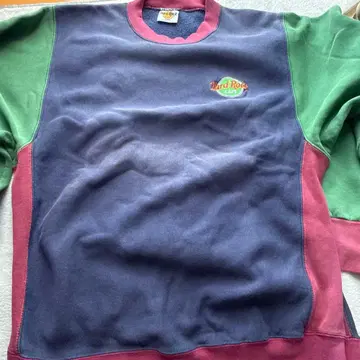 HARDROCK 자수 로고 포함 멀티 컬러 플리스 스트레이너