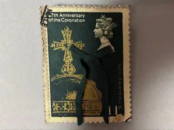 JaneMarple 로얄 스탬프 브로치