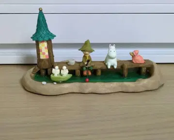 무민과 스너프킨 사진 스탠드 후지 컬러