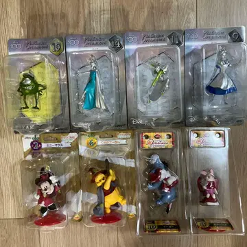 디즈니 오너먼트 8개 & 덤