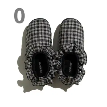0 SUBU COYSEIO FLUFF CHECK PADDING SHOES