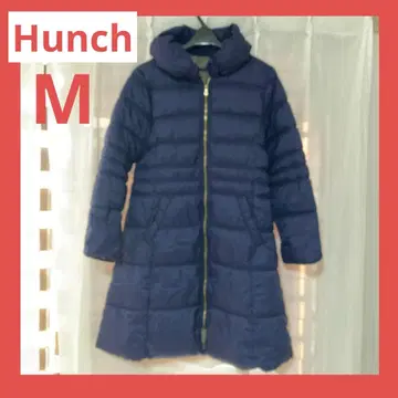 [Hunch치] 볼륨 옷깃 충전솜 코트 집업 방한 M