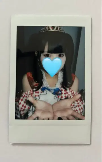 니지하 미니 폴라로이드 카드놀이 의상 할로윈