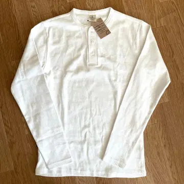 아비렉스 롱T 버튼 화이트 M