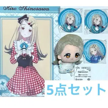 학원 아이돌 마스터 클리어 파일 SD 인형 D상 캔뱃지 시노자와 히로