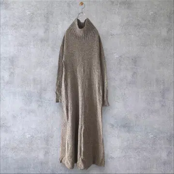 새상품급 슬로브 이에나 CASADEL 터틀 플레어 원피스