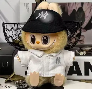 LABUBU 옷 갈아입기 코스튬 의류 POPMART 야구 SET 양키