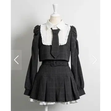 pium 셋업 블랙체크