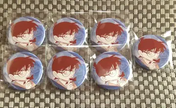 에도가와 코난 명탐정 코난 공식 앱 미스터리 트레인 캔뱃지 7개 세트