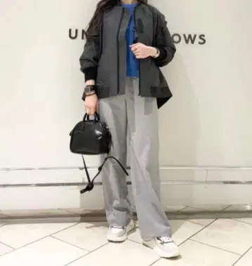 UNITED ARROWS 서스펜더 드로스트 이지 팬츠