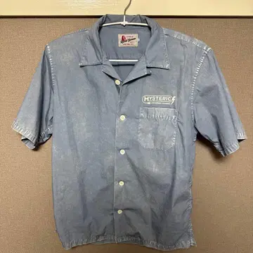 HYSTERIC GLAMOUR 반팔 셔츠 M 라이트 블루