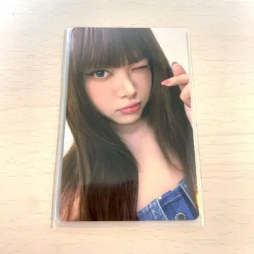 르세라핌 은채 회장 한정판 트레이딩 카드 도쿄돔