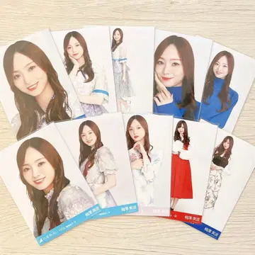 노기자카46 브로마이드 우메자와 미나미 묶음 판매 10장