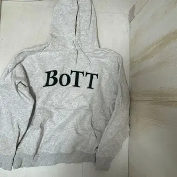BOTT 그레이 후드티 M