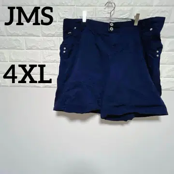 [ JMS ] 4XL 숏팬츠 네이비 쾌적 코튼 소재