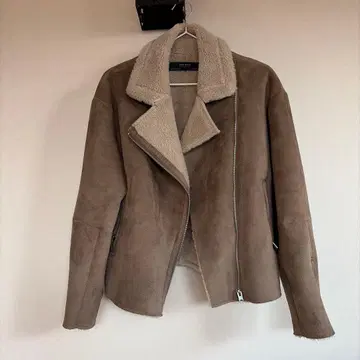 ZARA 여성용 무스탕 자켓
