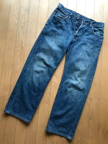 [ Earl Jean ] 스트레이트 데님 블루