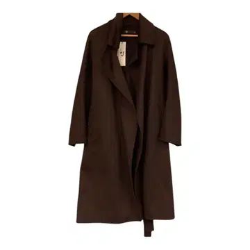 택 포함 새상품 유니클로 +J 캐시미어 블렌드 랩 롱 코트