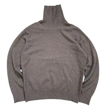 [ sam scuri ] 캐시미어 터틀넥 미들 게이지 스웨터