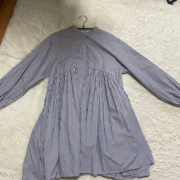 DouDou 스트라이프 긴팔 셔츠