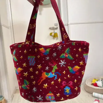 페일러 Feiler 백 크리스마스 새상품급