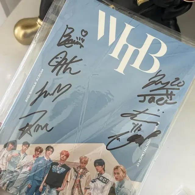 WHIB 친필싸인 앨범