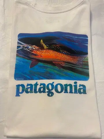 [ Patagonia ] World Trout Slurp Cotton T