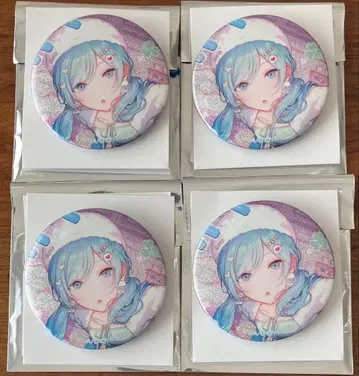 프로세카 히노모리 시즈쿠 글리터 캔뱃지