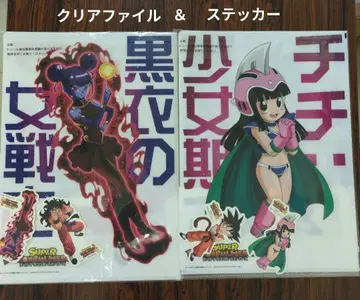 미개봉 새상품 드래곤볼 제일복권 G상 클리어 파일 & 스티커 2장 세트