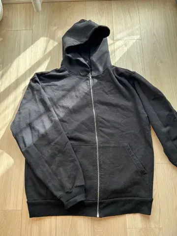 로스아파 집업 후드티 블랙