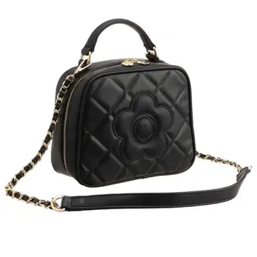 스퀘어 퀼트 데이지 패치 2WAY 숄더