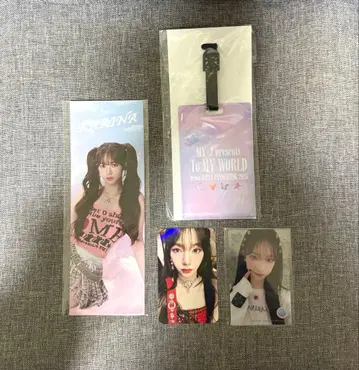 aespa 에스파 karina 카리나 FC 팬미팅 특전 트레이딩 카드