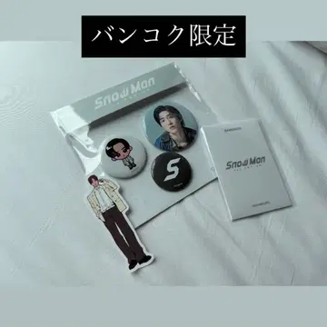 snowman POPUP 포토 카드 캔뱃지 스티커 방콕