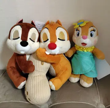 디즈니 칩 앤 데일 클라리스 봉제 인형 포지 플러시 크리스마스