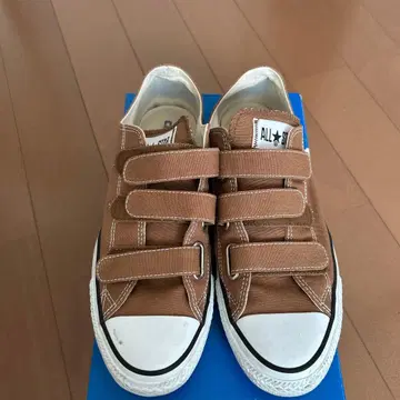 ALL STAR 컨버스 브라운 스니커즈