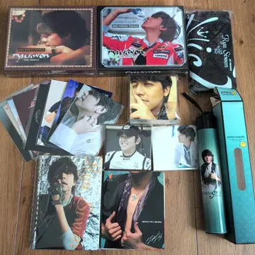 류시원 퍼즐 등 굿즈 모음