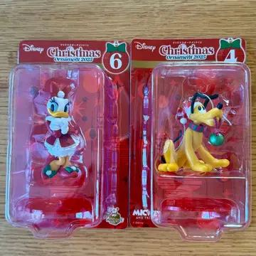 Happy 복권 디즈니 크리스마스 오너먼트 플루토 데이지 해피