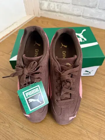 PUMA 스피도캣 speed cat 브라운 핑크