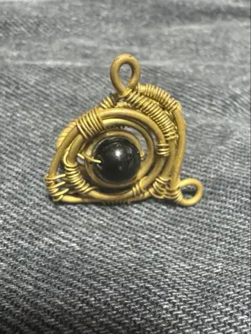 빈티지 호루스의 눈 반지