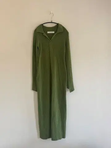 LAGUNAMOON 컬러 넥 타이트 니트 원피스