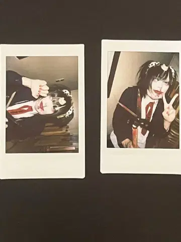 메타자시 히로쿤 폴라로이드 2장