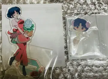 세가 럭키 쿠지 아카네 아크릴 스탠드 세트 란마 1/2