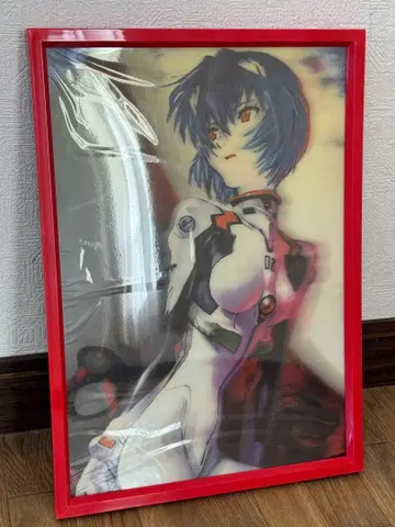 아야나미 레이 3D 포스터 액자 포함