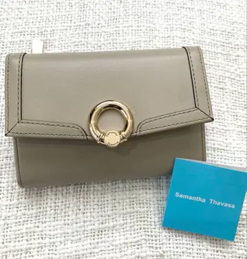 미사용 새상품 사만다 타바사 프래그먼트 케이스 베이지