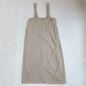 셰토와 서스펜더 부착 타이트 스커트 롱 백 슬릿 F