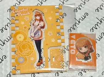 컬러풀 피치 에토 씨 아크릴 스탠드 Colorful Peach 세트