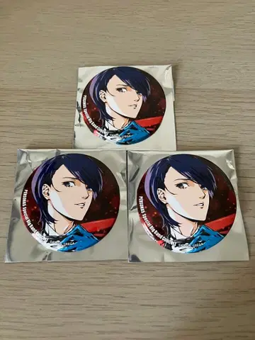 페르소나 5 키타가와 유스케 캔뱃지 3개 세트