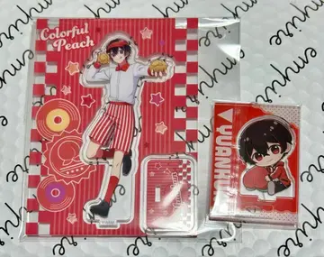 컬러풀 피치 유안군 Colorful Peach 아크릴 스탠드 세트